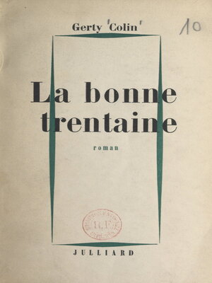 cover image of La bonne trentaine